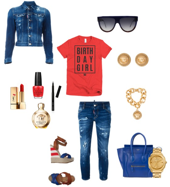 How to Rock Your Birthday Shirt Denim Edition Birthday Girl World