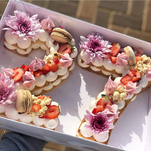 Are Letter and Number Cakes The New Thing? - Birthday Girl World