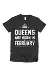 Queens Are Born In Tee  (All Months)